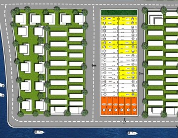 NHÀ PHỐ VĂN MINH BÊN SÔNG CẦU ĐÚC HIỆP BÌNH PHƯỚC